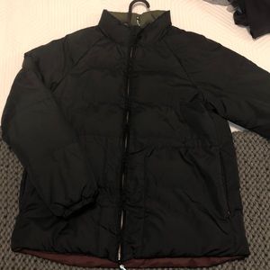 Kit & ace puffer bomber coat